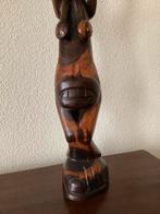 Cubaanse Houten Beeld, Antiek en Kunst, Kunst | Beelden en Houtsnijwerken, Ophalen of Verzenden