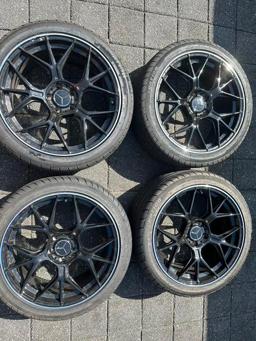 NIEUW! - Mercedes AMG Velgen C63s W205 Breedset, Auto-onderdelen, Banden en Velgen, Banden en Velgen, Zomerbanden, 19 inch, 245 mm