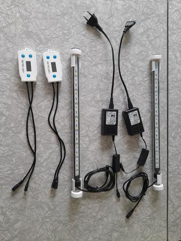 2x retro LED superfish lampen met sunset dimmer 2x-  lampen beschikbaar voor biedingen