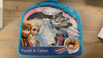 Disney Frozen Puzzel & Kleurplaat beschikbaar voor biedingen
