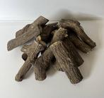 Keramische houtblokken met een bio-ethanol reservoir, Ophalen of Verzenden, Gebruikt, Vrijstaande haard, Overige soorten