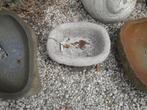 2 betonnen troggen, Tuin, Minder dan 30 cm, Rond, Nieuw