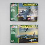 Grafix 1/100 bouwpakketjes British Battle fighter en Falcon, Hobby en Vrije tijd, Ophalen of Verzenden, Zo goed als nieuw, 1:72 tot 1:144