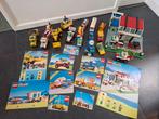 Lego 6397 tankstation en extra voertuigen, Ophalen of Verzenden, Zo goed als nieuw, Complete set, Lego