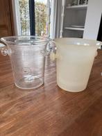 2 ijsemmers, Ophalen of Verzenden, Zo goed als nieuw