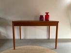 Midcentury vintage Deens design eettafel uitschuifbaar, Ophalen, Gebruikt, 200 cm of meer, 50 tot 100 cm