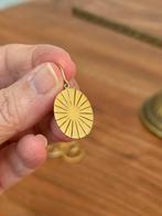 Pernille Corydon oorhangers goud zonnestralen, Ophalen of Verzenden, Zo goed als nieuw, Goud