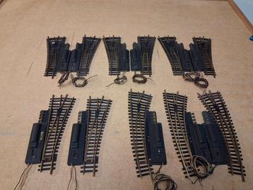 Fleischman1723/1724 wissels getest op de hand en elektrisch. beschikbaar voor biedingen