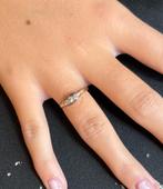 3 diamanten 14k gouden vintage antieke ring dames briljant, Sieraden, Tassen en Uiterlijk, Antieke sieraden, Ophalen of Verzenden