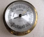 Vintage Observer barometer, messing, Ophalen of Verzenden, Gebruikt, Barometer
