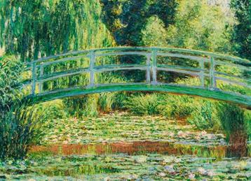 Eurographics Claud Monet - The Japanese Footbridge - 1000 st beschikbaar voor biedingen