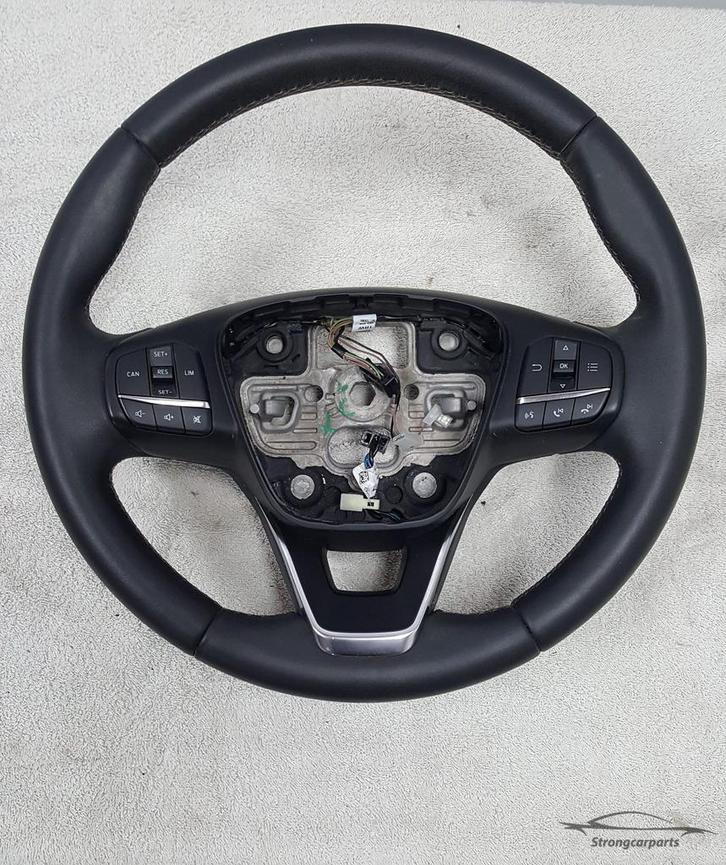 Ford fiesta MK8 leder stuur stuurwiel origineel vanaf 2017., Auto-onderdelen, Besturing, Ford, Gebruikt, Ophalen of Verzenden