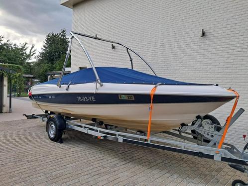 Bayliner 2050 V6 205 pk + trailer, Watersport en Boten, Speedboten, Gebruikt, 6 meter of meer, Benzine, 200 pk of meer, Polyester