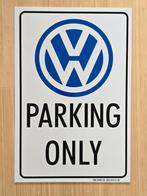 VW Parking Only gevelbord garagebord, Ophalen of Verzenden