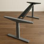 Verstelbaar bureau onderstel. In hoogte en lengte verst., Huis en Inrichting, Bureaus, Ophalen, In hoogte verstelbaar, Zo goed als nieuw