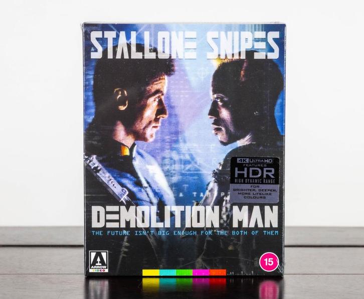 Demolition Man 4K UHD Blu-Ray Box (UK Import) Arrow, Cd's en Dvd's, Blu-ray, Nieuw in verpakking, Science Fiction en Fantasy, Boxset