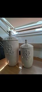 Mooie potten met deksel., Ophalen, Glas, Pot, Bus of Blik