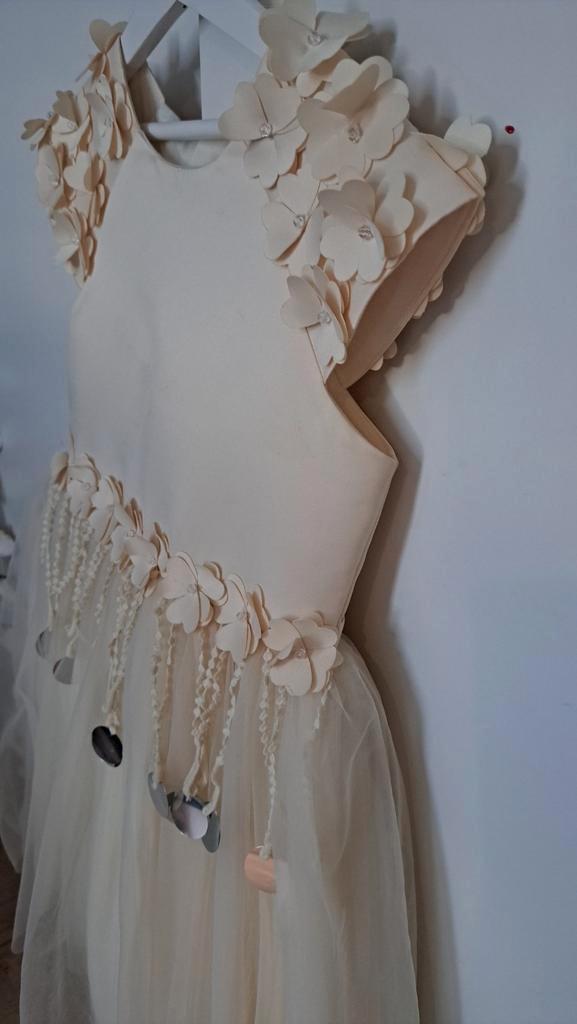 Elegante mooie jurk  8-9jaar, Kinderen en Baby's, Kinderkleding | Maat 128, Zo goed als nieuw, Meisje, Jurk of Rok, Ophalen