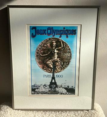 Poster Olympische Spelen Jeux Olympiques Paris 1900