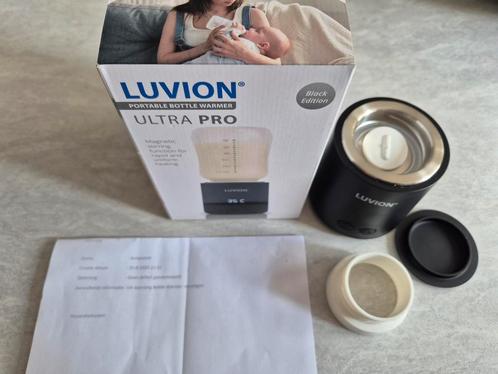 Luvion Oplaadbare Flessenwarmer Ultra Pro - Zwart, Kinderen en Baby's, Babyvoeding en Toebehoren, Nieuw, Flessen- of potjesverwarmer