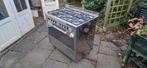Pelgrim RVS Fornuis - 6-pits met oven, Witgoed en Apparatuur, Ophalen, Gebruikt, 60 cm of meer, Oven met grill