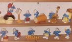 Compleet 12-delig smurfen orkest resin figuren Vietnam, Verzenden, Zo goed als nieuw, Verschillende Smurfen, Poppetje, Figuurtje of Knuffel