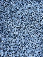 Basalt split antraciet/zwart 8-16mm, Ophalen, Antraciet, Zo goed als nieuw, Split