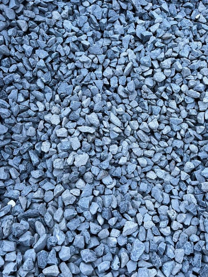 Basalt split antraciet/zwart 8-16mm, Tuin en Terras, Grind, Keien en Split, Zo goed als nieuw, Split, Antraciet, Basalt, Ophalen