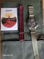 Captain willard  seiko homaPolshorloge - Zo goed als nieuw!, Sieraden, Tassen en Uiterlijk, Horloges | Heren, Seiko, Leer, Staal