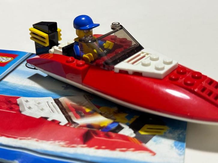 Lego CITY 4641 - speedboot, Kinderen en Baby's, Speelgoed | Duplo en Lego, Gebruikt, Lego, Complete set, Ophalen