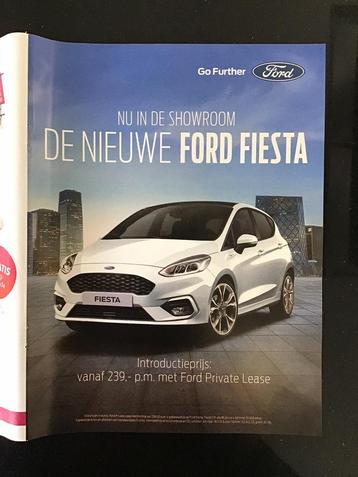 Advertentie van Ford Fiesta. Uitgave 2017. beschikbaar voor biedingen