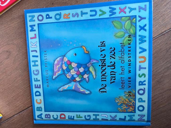 Marcus Pfister - De mooiste vis van de zee leert het alfabet, Boeken, Prentenboeken en Plaatjesalbums, Zo goed als nieuw, Ophalen of Verzenden