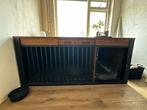 Industrieel houten hondenbench, Dieren en Toebehoren, Hondenbenches, Ophalen, Gebruikt
