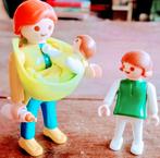 Moeder Met Dochter Met Baby In Draagzak, Ophalen of Verzenden, Gebruikt, Los playmobil