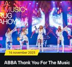 ABBA Thank You For The Music 16 november Ahoy, Drie personen of meer