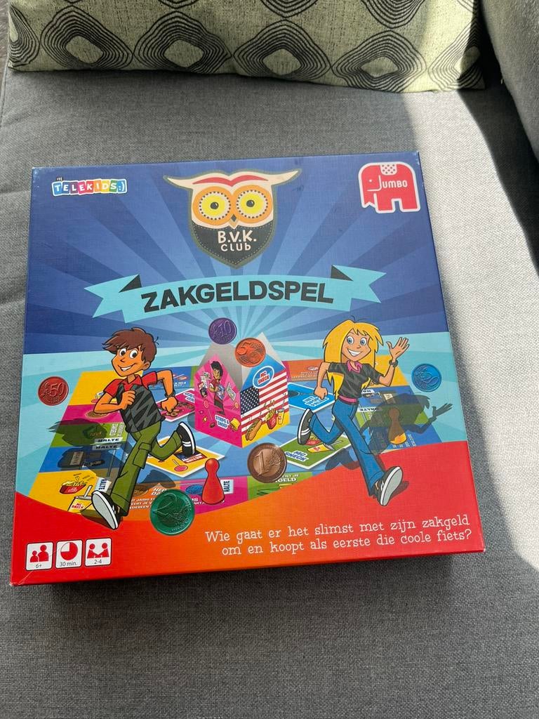 Zakgeldspel bordspel, Hobby en Vrije tijd, Ophalen of Verzenden, Zo goed als nieuw
