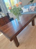 Massief eiken salontafel, Huis en Inrichting, Tafels | Salontafels, Ophalen, Gebruikt, 50 tot 100 cm, Minder dan 50 cm