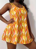 Badpakjurk / tankini oranje geel 44 46 48 50 52 plus size, Kleding | Dames, Badmode en Zwemkleding, Ophalen of Verzenden, Nieuw