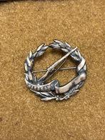 Militaire schietspeld Harskamp zilver, Verzenden, Landmacht, Nederland, Embleem of Badge