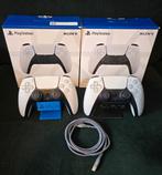 2x PS5 Controllers met kabel en dozen, Ophalen of Verzenden, Gebruikt