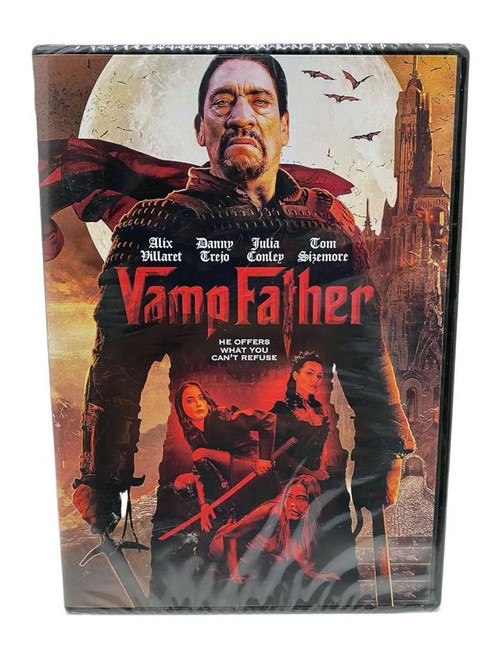Vampfather (2022) Danny Trejo, Tom Sizemore Cult DVD!, Cd's en Dvd's, Dvd's | Horror, Nieuw in verpakking, Vampiers of Zombies
