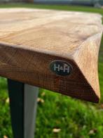 hoge eettafel 4personen, Huis en Inrichting, Ophalen, Gebruikt, 100 tot 150 cm, Eikenhout