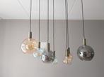 Coco maison hanglamp Gaby, Ophalen, Zo goed als nieuw, Glas, Minder dan 50 cm