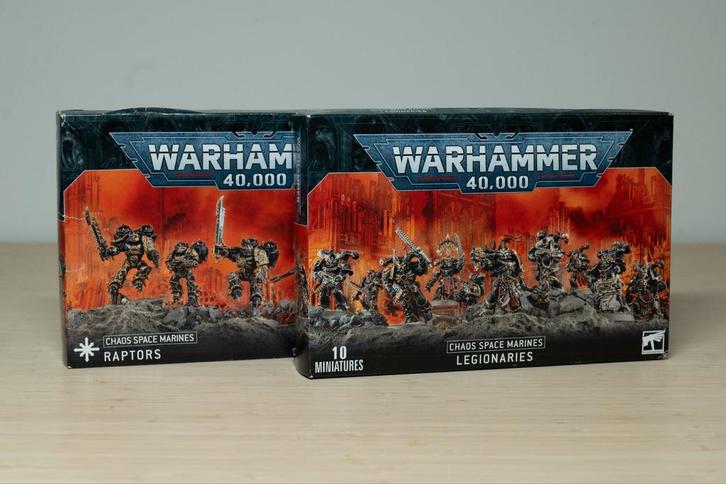 Chaos Space Marines Legionaries en Raptors, Hobby en Vrije tijd, Wargaming, Nieuw, Warhammer, Figuurtje(s), Ophalen