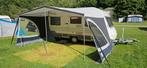 Zeer complete nette HomeCar Racer 43, voortent, luifel, Caravans en Kamperen, Vast bed, Treinzit, Particulier, Uitbouw voortent