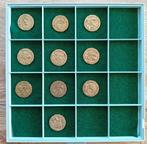 Complete collectie Astérix Nutella penningen 1995, Verzenden, Brons, Buitenland