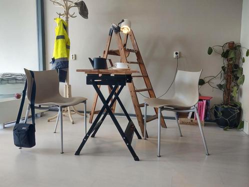 Philip  Starck  / Aleph/ cameleon eetkamerstoel /  Driade, Huis en Inrichting, Stoelen, Zo goed als nieuw, Eén, Kunststof, Grijs