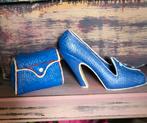 Vintage/Jeans/Pump/Schoen/Tas/Decoratie, Ophalen of Verzenden