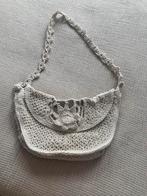 Superleuk gehaakt festival tasje (creme), Sieraden, Tassen en Uiterlijk, Tassen | Damestassen, Ophalen of Verzenden, Zo goed als nieuw