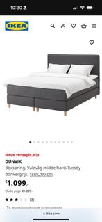 Ikea dunvik bed 180x200cm, Ophalen of Verzenden, Zo goed als nieuw